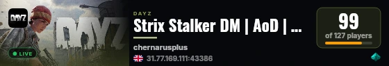 Strix Stalker DM | AoD | DEATHMATCH live status badge