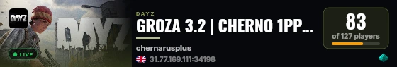 GROZA 3.2 | CHERNO 1PP | Solo Duo Trio live status badge