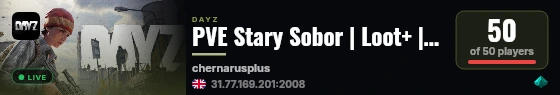 PVE Stary Sobor | Loot+ | Missions | Heli Crashes live status badge
