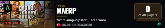 [QBCore Framework] MAERP live status badge