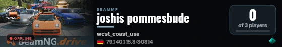 joshis pommesbude live status badge