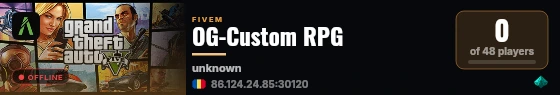 OG-Custom RPG live status badge