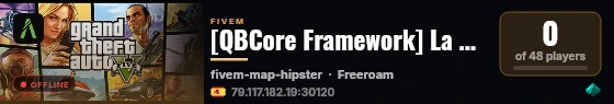 [QBCore Framework] La Resurrecion RP live status badge