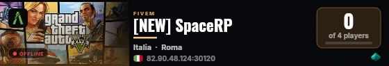 [NEW] SpaceRP live status badge