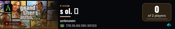 s ol. ϟ  live status badge