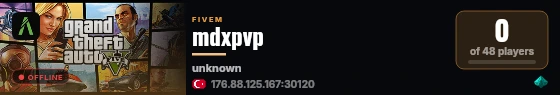 mdxpvp live status badge
