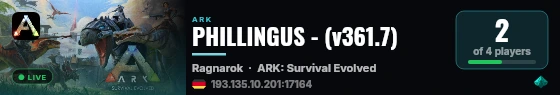 PHILLINGUS - (v361.7) live status badge