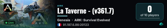 La Taverne - (v361.7) live status badge