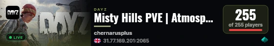 Misty Hills PVE | Atmosphere | Quests | Events live status badge