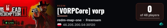 [VORPCore] vorp live status badge