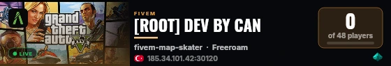 [ROOT] DEV BY CAN live status badge