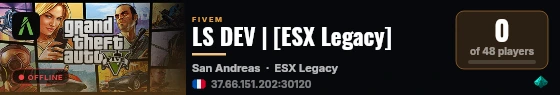 LS DEV | [ESX Legacy] live status badge