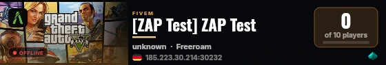 [ZAP Test] ZAP Test live status badge