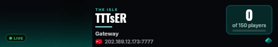 TTTsER live status badge