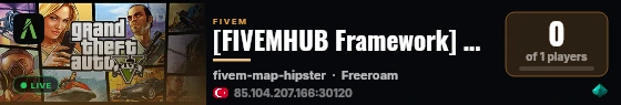 [FIVEMHUB Framework] CNModz TEST live status badge