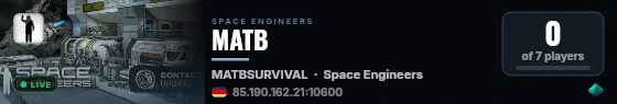 MATB live status badge