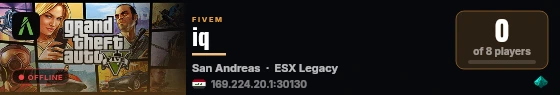 iq live status badge