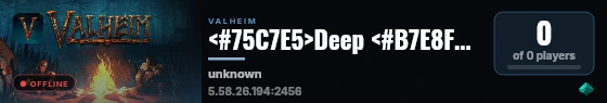 ‎<#75C7E5>Deep <#B7E8F2>North <#fff>pass=12345 live status badge