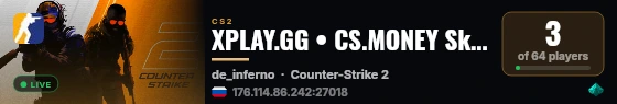 XPLAY.GG • CS.MONEY Skin Viewer #15 live status badge