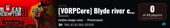 [VORPCore] Blyde river canyon live status badge