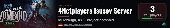 4Netplayers Isusov Server live status badge