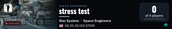 stress test live status badge