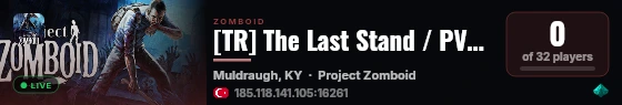 [TR] The Last Stand / PVP - RP live status badge