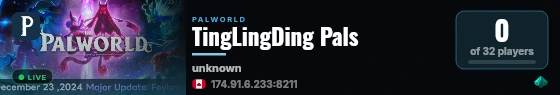 TingLingDing Pals live status badge