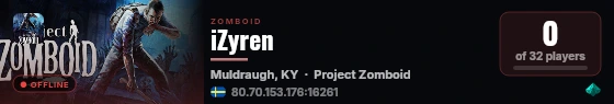 iZyren live status badge