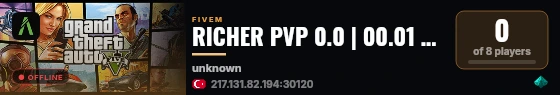 RICHER PVP 0.0 | 00.01 #BANAFFI live status badge
