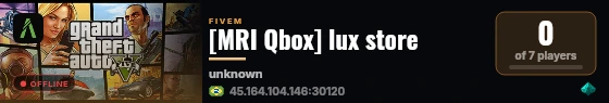 [MRI Qbox] lux store live status badge