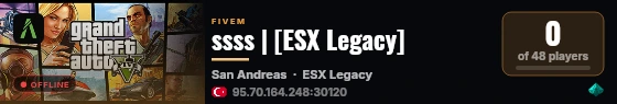 ssss | [ESX Legacy] live status badge