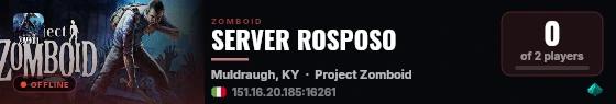 SERVER ROSPOSO live status badge