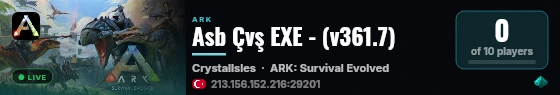 Asb Çvş EXE - (v361.7) live status badge