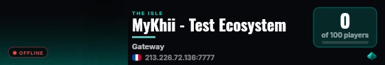 MyKhii - Test Ecosystem live status badge