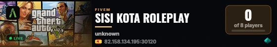 SISI KOTA ROLEPLAY live status badge