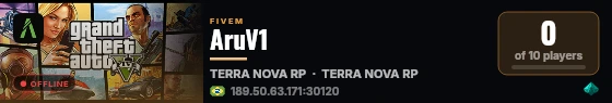 AruV1 live status badge