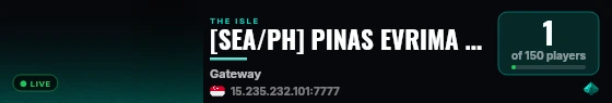 [SEA/PH] PINAS EVRIMA | 3x | EVENT | RP | VOIP | CW live status badge