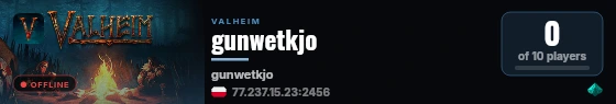 gunwetkjo live status badge