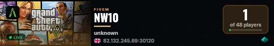 AmzRP live status badge