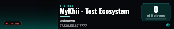 MyKhii - Test Ecosystem live status badge