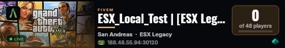 ESX_Local_Test | [ESX Legacy] live status badge