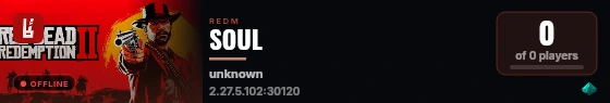 SOUL live status badge