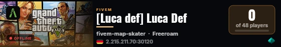[Luca def] Luca Def live status badge