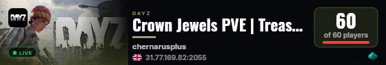 Crown Jewels PVE | Treasure Events | Keycards | Rare Loot live status badge