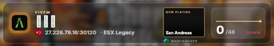 Glass badge preview