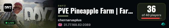 PVE Pineapple Farm | Farming+ | Cooking | Traders live status badge