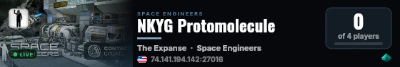 NKYG Protomolecule live status badge