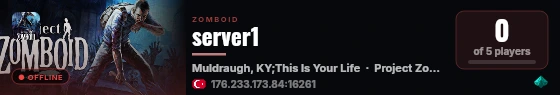 server1 live status badge