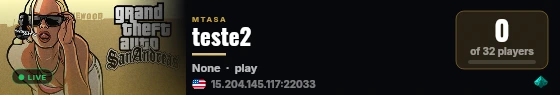 teste2 live status badge